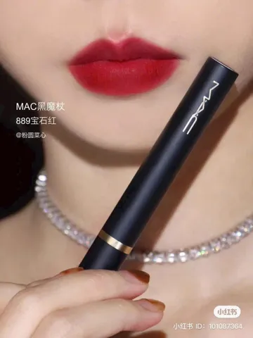 Son MAC 889 Ruby New - Son Môi Đỏ Rực Rỡ Dưỡng Mềm Mịn, Lý Tưởng Cho Những Ngày Dự Tiệc