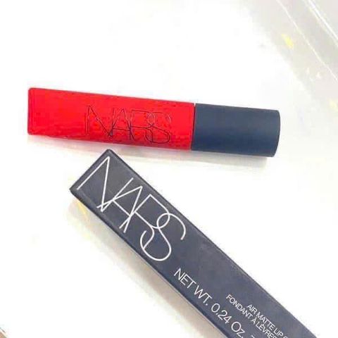Son NARS #Dragon Girl Air Matte Fondant - Son Môi Đỏ Rực Giữ Ẩm, Lý Tưởng Cho Các Tín Đồ Làm Đẹp