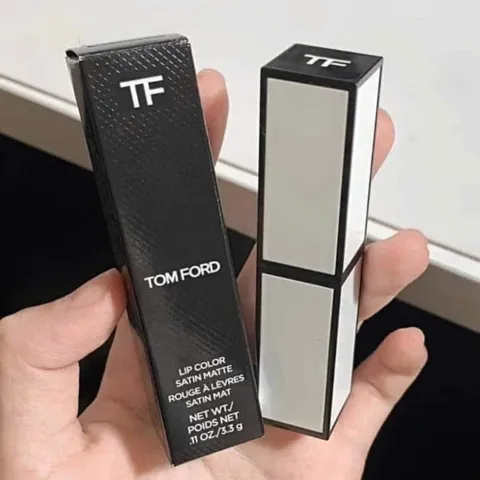 Son Tom Ford 55 Satin Matte Lip Color Black Edition - Son Môi Dưỡng Ẩm, Màu Sắc Đẹp, Phong Cách Sang Trọng
