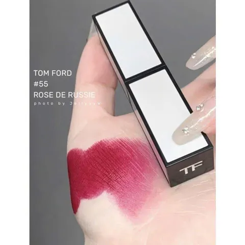 Son Tom Ford 55 Satin Matte Lip Color Black Edition - Son Môi Dưỡng Ẩm, Màu Sắc Đẹp, Phong Cách Sang Trọng