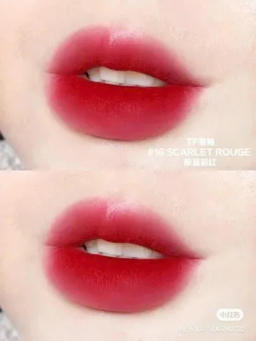 Son Kem Tom Ford 16 Scarlet Rouge – màu đỏ rực, giữ ẩm môi