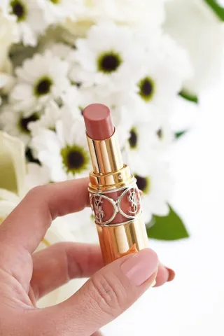 Son YSL 123 Nude Transparent – màu nude tự nhiên, dưỡng môi mềm