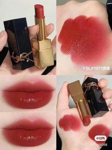 Son YSL Mini #1971 - Màu Cam Cháy Lì Mịn - Son Môi Cao Cấp Yves Saint Laurent cho Nàng Thêm Quyến Rũ
