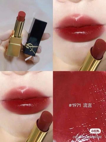 Son YSL Mini #1971 - Màu Cam Cháy Lì Mịn - Son Môi Cao Cấp Yves Saint Laurent cho Nàng Thêm Quyến Rũ