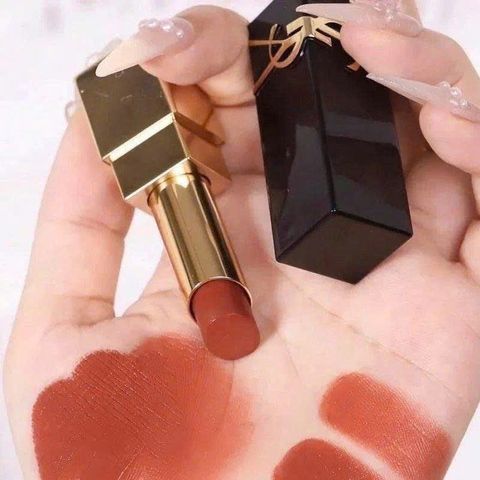 Son YSL Mini #06 Đỏ Mận - Son Môi Sang Trọng Từ Yves Saint Laurent 