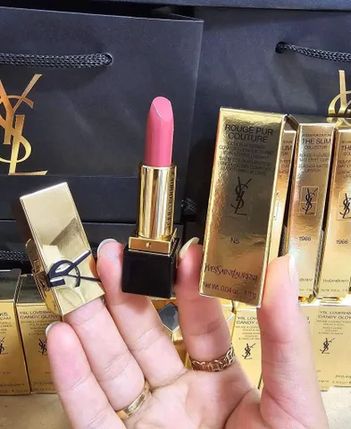 Son YSL Mini #5 – hồng nhẹ, tự nhiên