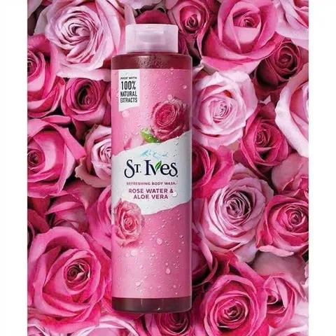 Sữa Tắm St.Ives 650ml Hoa Hồng - Dưỡng ẩm và Thơm ngát cho làn da mịn màng