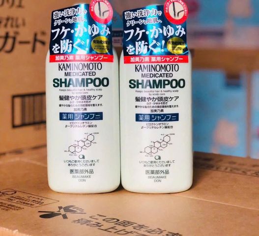 Dầu Gội Kích Thích Mọc Tóc Kaminomoto 300ml - Giảm Rụng Tóc, Kích Mọc Tóc Hiệu Quả Cho Tóc Khỏe, Dày Đẹp