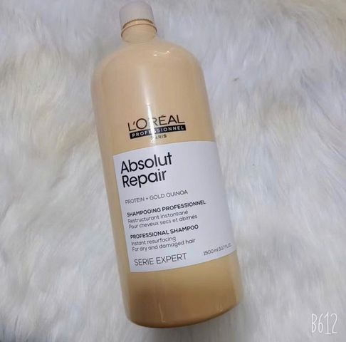 Dầu Gội Phục Hồi L'Oréal Absolut Repair 1500ml – phục hồi hư tổn, mềm mượt tóc
