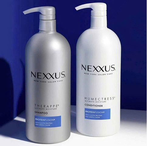 Combo Gội Xả Nexxus Ultimate Moisture 2×1L - Cấp Ẩm Sâu, Phục Hồi Tóc Khô Hư Tổn, Chăm Sóc Tóc Chuyên Nghiệp