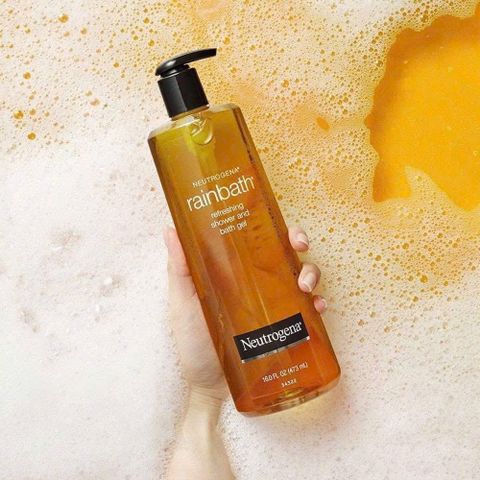 Sữa Tắm Neutrogena Rainbath 473ml - Gel Tắm Làm Sạch Sâu, Giảm Mụn Lưng, Tăng Cường Cảm Giác Tươi Mát
