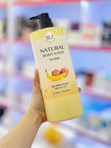 Sữa Tắm Happy Bath Chuối 900ml – Dưỡng Ẩm, Mềm Da Tự Nhiên, Sản Phẩm Chăm Sóc Cơ Thể Thoải Mái