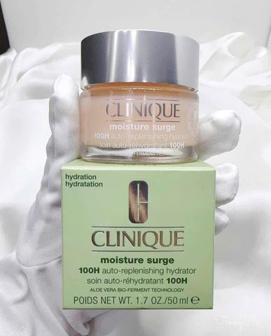 Kem Dưỡng Ẩm Clinique Moisture Surge 100H 50ml - Cấp Ẩm Sâu, Phục Hồi Da, Chăm Sóc Da Mặt Tuyệt Vời