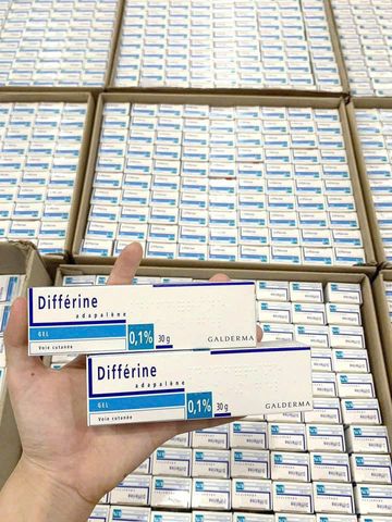 Kem Giảm Mụn Diffe..0.1% 30g dạng kem –  mụn ẩn, giảm viêm đỏ