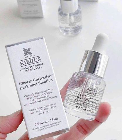 Serum Kiehl's Clearly Corrective 15ml - Dưỡng Trắng, Mờ Thâm Da - Sản Phẩm Chăm Sóc Da Chất Lượng 