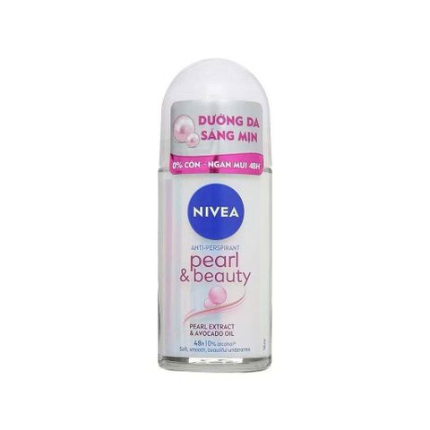 Lăn Khử Mùi Nữ Nivea 50ml - Khử Mùi Hiệu Quả, Dưỡng Ẩm Mềm Da, Sản Phẩm Chăm Sóc Cá Nhân Chất lượng