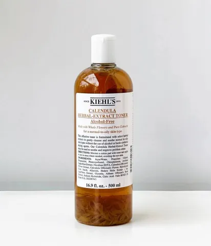 Toner hoa cúc Kiehl's Calendula Herbal Extract Alcohol 500ml