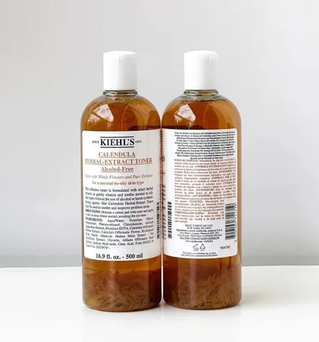 Toner hoa cúc Kiehl's Calendula Herbal Extract Alcohol 500ml