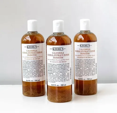 Toner hoa cúc Kiehl's Calendula Herbal Extract Alcohol 500ml