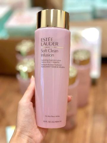 Toner Estee Lauder Soft Clean Infusion 400ml – làm mềm da, sạch dịu nhẹ