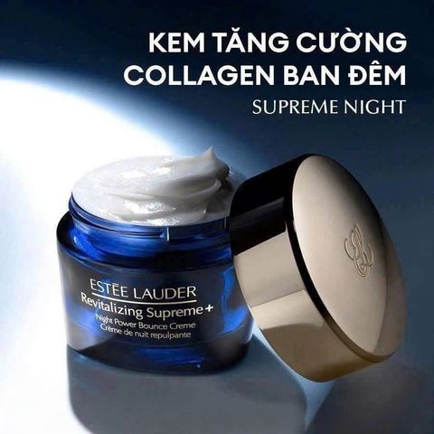 Kem Dưỡng Estee Lauder Revitalizing Supreme+ Night Power Bounce 75ml - Tái Tạo Da, Tăng Đàn Hồi, Chăm Sóc Da Đêm