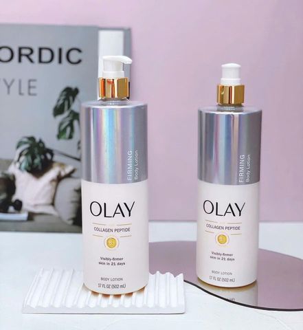 Dưỡng Thể Olay Collagen B3 Firming & Hydrating 502ml – săn chắc, cấp ẩm sâu
