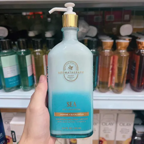 Sữa Dưỡng Thể Bath & Body Works Jasmine + Eucalyptus Aromatherapy – Dưỡng ẩm, Thư giãn và Làm trắng da tự nhiên