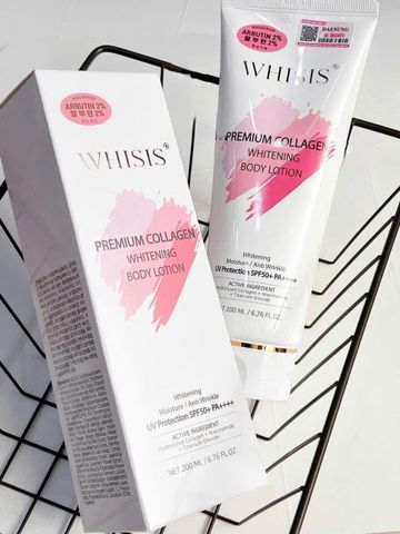 Kem Dưỡng Body Whisis Premium Collagen Whitening (ban ngày) – dưỡng trắng, căng bóng