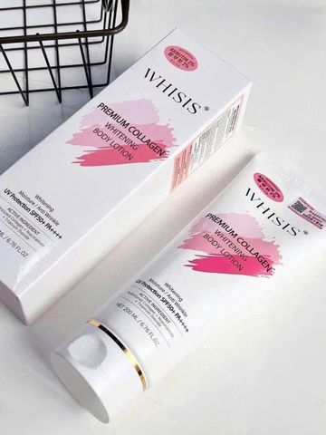 Kem Dưỡng Body Whisis Premium Collagen Whitening (ban ngày) – dưỡng trắng, căng bóng
