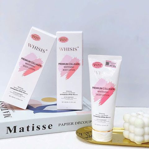 Kem Dưỡng Body Whisis Premium Collagen Whitening (ban ngày) – dưỡng trắng, căng bóng