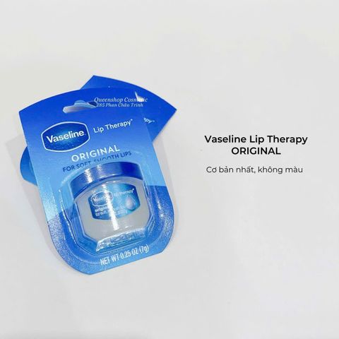 Sáp Dưỡng Môi Vaseline 7g - Dưỡng ẩm và Làm mềm Môi Hiệu Quả, Sản Phẩm Chăm Sóc Cá Nhân Chất Lượng 