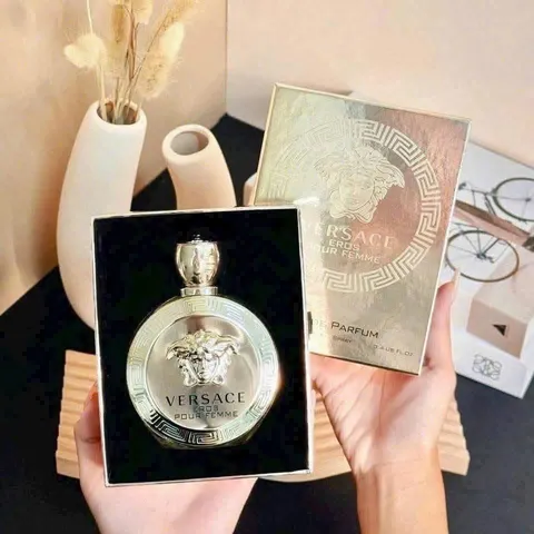 Nước Hoa Versace Eros Pour Femme 100ml - Hương Nữ Tính, Bền Mùi, Quà Tặng Sang Trọng cho Phái Nữ