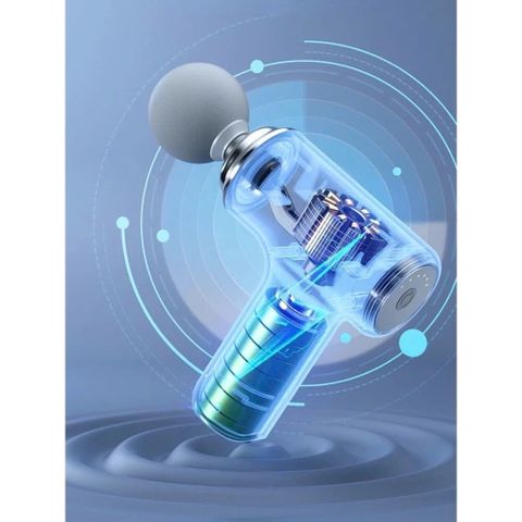 Máy Massage Cầm Tay MG203 Mini , Máy Mát Xa Toàn Thân Sạc Pin 4 Đầu 6 Cấp Giảm Đau Mỏi, Thư Giãn Giảm Strees 630084