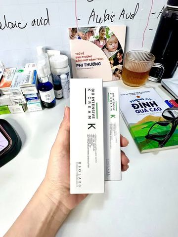 Kem dưỡng Vitamin K Cream Usolab 50ml làm dịu, phục hồi da nhạy cảm và căng bóng da