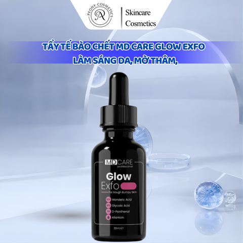 Tẩy Tế Bào Chết MD CARE Glow Exfo - Làm Sáng Da, Mờ Thâm, Cung Cấp Độ Ẩm Cho Làn Da Khỏe Mạnh