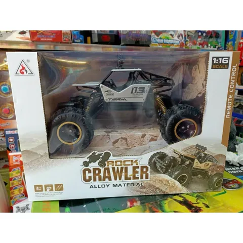 Xe Điều Khiển Rock Crawler 1:16 Hợp Kim – Ô Tô Địa Hình Leo Dốc 4 Bánh Giảm Xóc – Sạc Pin Cao Cấp 6141 Giao ngẫu nhiên
