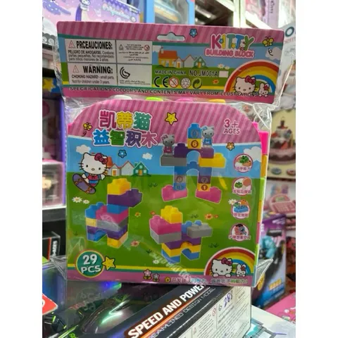 Bộ Xếp Hình Kitty 29 Chi Tiết Cho Bé – Đồ Chơi Lắp Ghép Phát Triển Trí Tuệ 001 JM001A