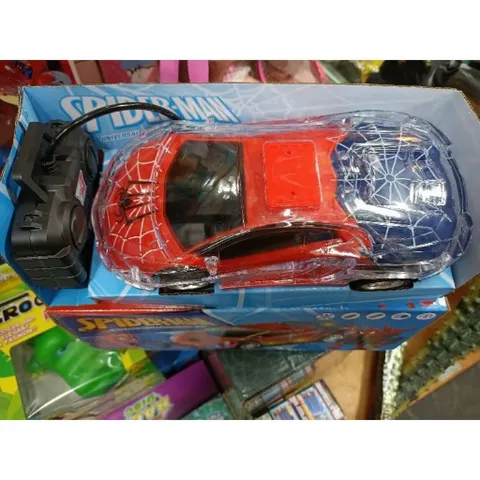 Xe điều khiển từ xa siêu anh hùng 1:24 có đèn – Xe đua điều khiển cho bé – 2 mẫu xe 048 409