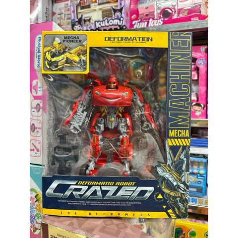 Robot Biến Hình Xe Hơi Cho Bé – Đồ Chơi Robot Deformation 2 Trong 1 Biến Hình Xe & Robot Siêu Ngầu 3 Phân Loại 8824