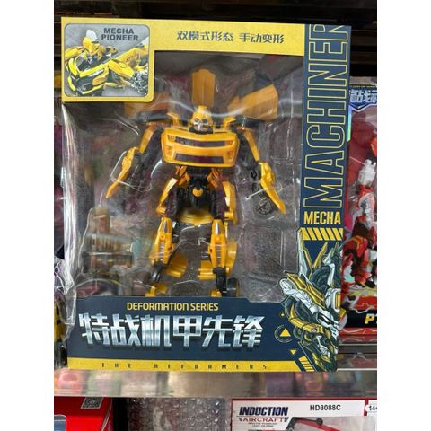 Robot Biến Hình Xe Hơi Cho Bé – Đồ Chơi Robot Deformation 2 Trong 1 Biến Hình Xe & Robot Siêu Ngầu 3 Phân Loại 8824