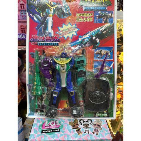 Robot Siêu Nhân GaoRanger DX GaoHunter – Đồ Chơi Biến Hình Khủng Long Cá Sấu 🐊 R0028 Chọn Ngẫu Nhiên