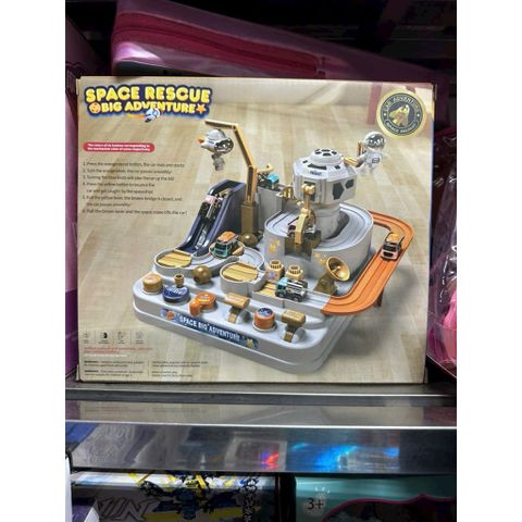 Bộ lắp ghép mô phỏng trạm du hành thám hiểm vũ trụ Không gian 555-1, đồ chơi cho bé yêu thích khám phá không gian vũ trụ
