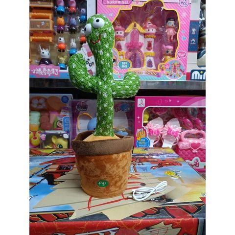 🌵 Cây Xương Rồng Nhảy Biết Hát Có Nhạc – Đồ Chơi Xương Rồng Nhún Nhảy Vui Nhộn Cho Bé