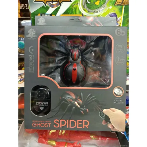 🕷️ Đồ Chơi Nhện Điều Khiển Từ Xa – Nhện Ma Ghost Spider Hồng Ngoại Mini 9915