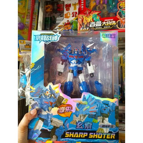 Lắp ráp Transformer Robot Biến Hình Khủng Long – Rex Prince 2024-3 / Sharp Shoter 2024-1 / Pterod Assassin 2024-2