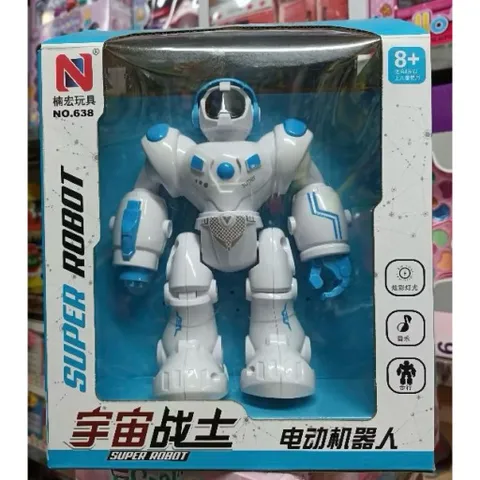 Robot Chiến Binh Tương Lai Có Nhạc Đèn – Đồ Chơi Robot Super Cho Bé No.638