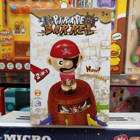 Trò Chơi Funny Game Cắm Kiếm Bật Hải Tặc – Lucky Stab Game Mini 2–4 Người Chơi Cho Bé 7878-1 5151B GIAO NGẪU NHIÊN