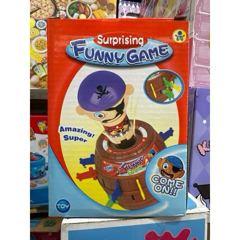 Trò Chơi Funny Game Cắm Kiếm Bật Hải Tặc – Lucky Stab Game Mini 2–4 Người Chơi Cho Bé 7878-1 5151B GIAO NGẪU NHIÊN
