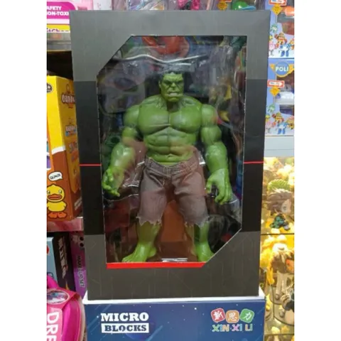 Mô hình siêu nhân người khổng lồ xanh Hulk cao 30-32cm có 2 phân loại 3321 3333, đồ chơi nhân vật siêu anh hùng Ragnarok