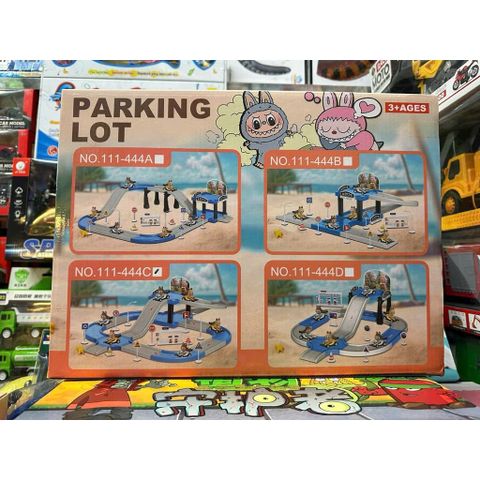 Đồ Chơi Lắp Ghép Mô Phỏng Bãi Đậu Xe Parking center 189-17 189-107 553-338 111-444